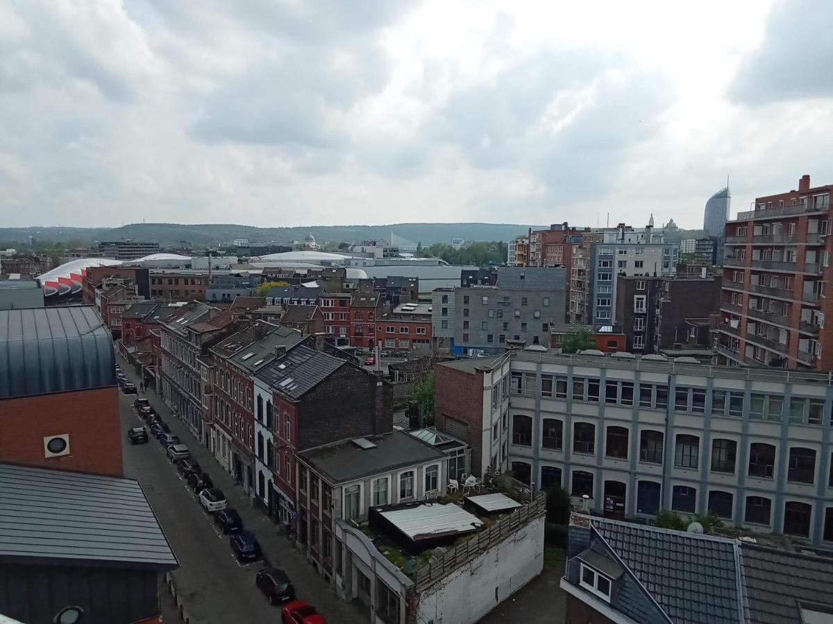 Liege Centre Mediacite Appartement Possible Parking Terrasse Immense 8Eme Pour 2 Personnes Exteriör bild