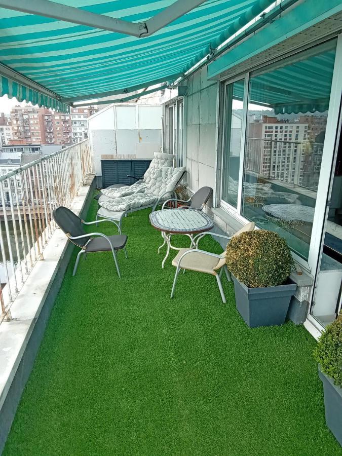 Liege Centre Mediacite Appartement Possible Parking Terrasse Immense 8Eme Pour 2 Personnes Exteriör bild